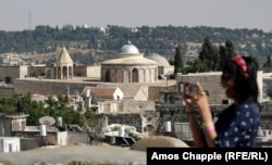 A view over Jerusalem's Armenian Quarter