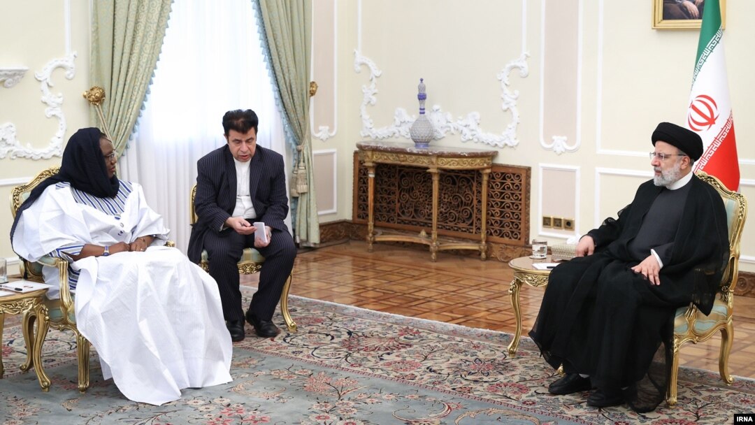 دیدار ابراهیم رئیسی با وزیر خارجه بورکینافاسو