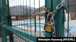 Kompleks Rajske banje u selu Banjska, opština Zvečan, Kosovo. 20. decembra 2023. godine