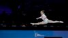 Românca Ana Bărbosu la bârnă, în timpul calificărilor feminine la Campionatele Mondiale de gimnastică artistică de la Anvers, Belgia, 2 octombrie 2023
