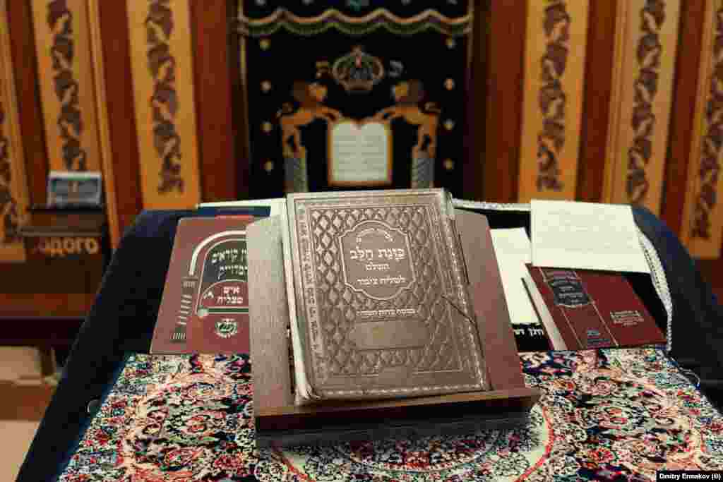 A religious book in the Derbent synagogue The October 29 violence is not the first time in recent years the Jewish population has been targeted. In 2013, Rabbi Isakov was shot through the chest in an assassination attempt, and in 2012 an explosive device went off next to the Derbent synagogue.&nbsp; &nbsp;