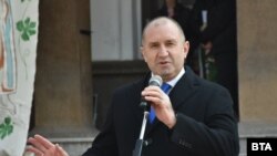 Бугарскиот претседател Румен Радев 