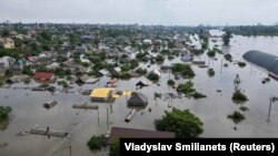 Затопленая частка Херсону