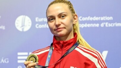 Още ненавършила 22 години фехтовачката Йоана Илиева спечели европейската титла