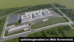 Proiectul spitalului regional de urgență din Iași este cel mai avansat, dar nici aici nu a început excavarea, în ciuda promisiunilor autorităților.