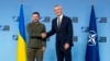 Generalni sekretar NATO-a Jens Stoltenberg (desno) i ukrajinski predsednik Volodimir Zelenski, juni 2024.