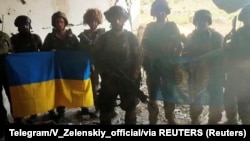 Ukrán katonák Sztaromajorszkban