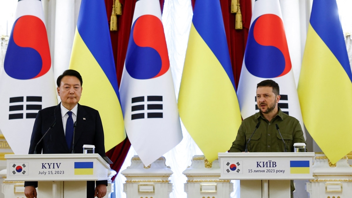 “The war is internationalized”. Zelensky to the President of South Korea