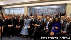 Ceremonia e inaugurimit në Parlamentin e Malit të Zi.