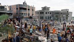 Последствия обстрела в секторе Газа, 9 октября 2023 года