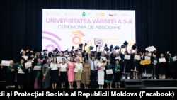 Programul „Universitatea de vârsta a treia” a fost lansat în octombrie 2023 și s-a desfășurat în cadrul Universității de Stat din Moldova (USM).