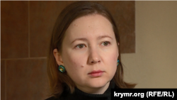 Глава Крымской правозащитной группы Ольга Скрипник
