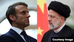تماس تلفنی رئیس جمهور فرانسه با ابراهیم رئیسی یک روز پس انتشار گزارش دولت آمریکا درباره همکاری‌های نظامی تهران و مسکو انجام شد