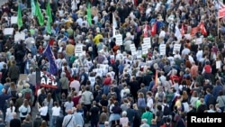 Протестът в Берлин в неделя