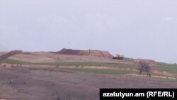 Ադրբեջանցիները խրամատներ են փորում Տեղ գյուղի հատվածում, 30-ը մարտի, 2023թ․