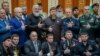 Кадыров в окружении чеченских чиновников и силовиков