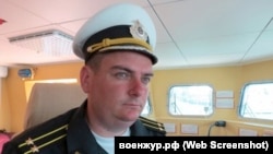 Денис Сухар, командир МРК «Вышний Волочёк»