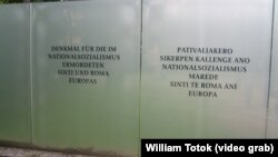 Memorialul victimelor romi şi sinti din Berlin