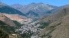 Armenia - A view of Kajaran, a town in Syunik province. 