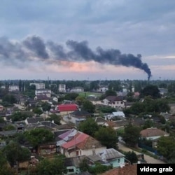 На військовій базі під Джанкоєм вибухнув склад із боєприпасами, 16 серпня 2022 року