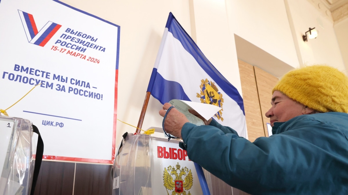 Official results of the presidential elections in Russia published by the CEC