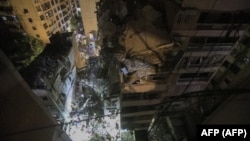 Здание, разрушенное в результате удара израильской армии по Бейруту, 30 июля 2024 года.