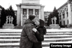 Во время увольнения в феврале 2023 года Катя ездила к мужу на несколько дней в Луганск