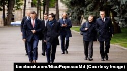 Șeful diplomației R. Moldova, Nicu Popescu, l-a primit în vizită pe omologul său ucrainean, Dmytro Kuleba, 27 aprilie 2023