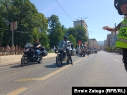 Učesnici moto maratona u Sarajevu, 10. jula 2024.