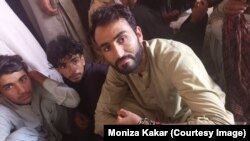 تعدادی از افغانهای که اخیرآ در شهر کراچی پاکستان بازداشت شده اند
