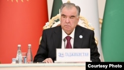 Tajik President Emomali Rahmon