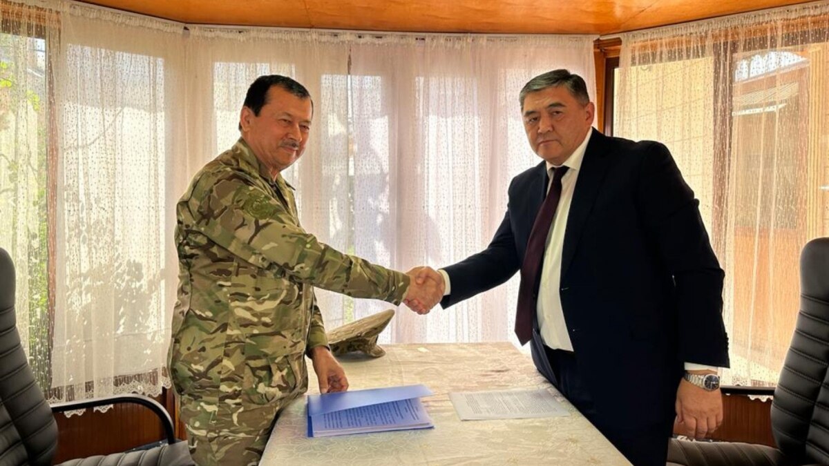 Se firmó un protocolo en la frontera entre Kirguistán y Tayikistán