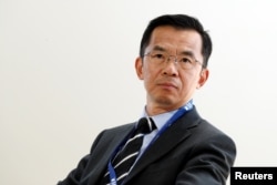 Chinese Ambassador to France Lu Shaye at a conference in Paris in 2019.