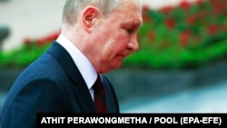 Владимир Путин по время визита во Вьетнам, 20 июня 2024 года