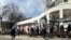 Fire was reported at the Russian Consulate in Chisinau as Russians voted in the presidential election on March 17.