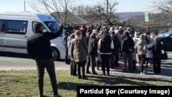 Partidul Șor a blocat mai multe drumuri naționale și străzi din Chișinău, 13 martie 2023