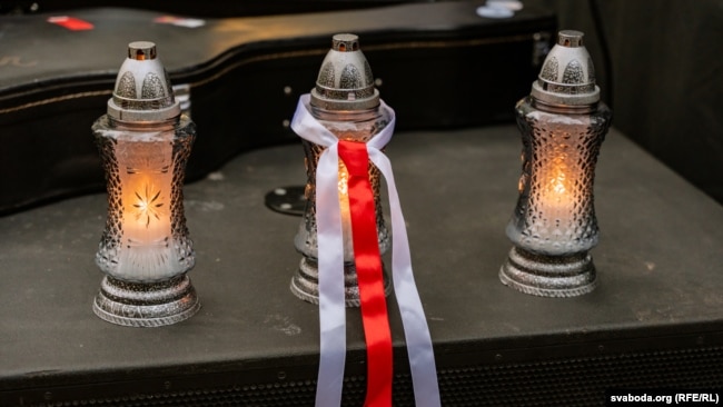 «Ноч расстраляных паэтаў» у Вільні ў 2023 годзе, архіўнае фота