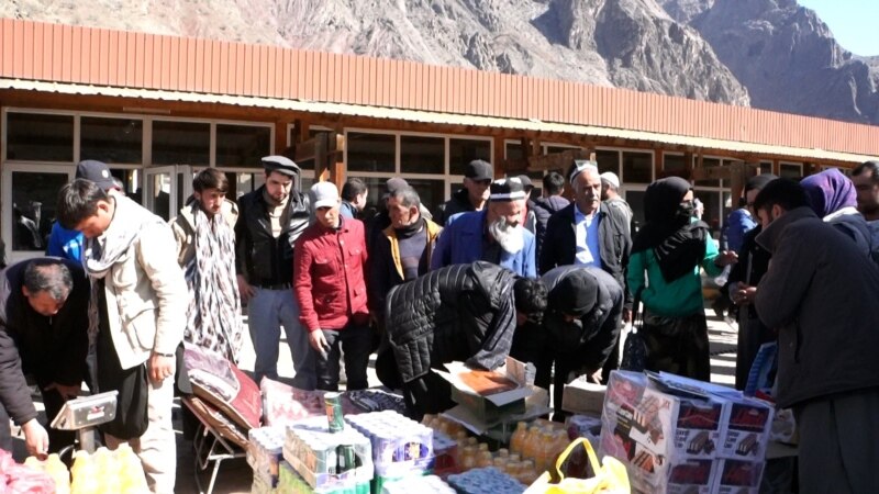 Репортаж с рынка на границе между Таджикистаном и Афганистаном 