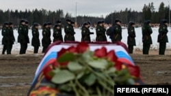 Похороны бойца ЧВК "Вагнер" в Петербурге
