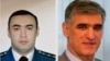 Senior police officer Dilshod Saidmurodov (left) is one of four accused of masterminding and organizing the abduction of Shohrat Ismatulloev, who was then murdered.