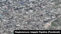Разрушенные жилые дома в Рубежном, 20 декабря 2022 года, Фото - Национальная гвардия Украины