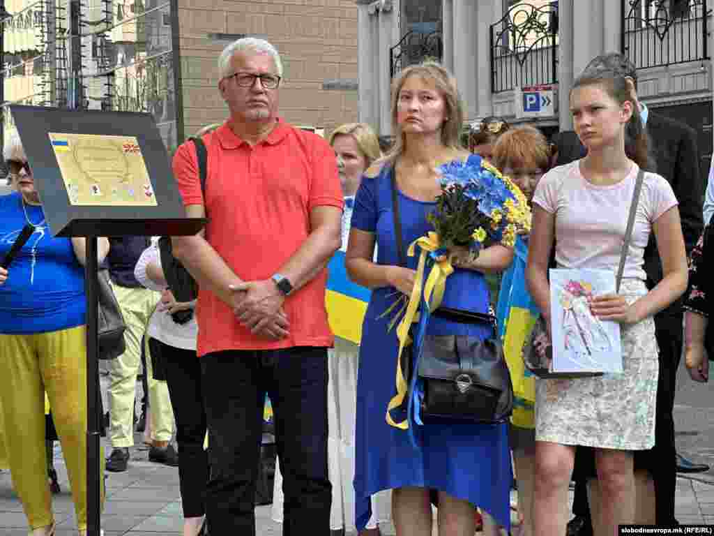 Ова е втора година по ред како се слави Денот на независноста во услови на војна од големи размери на Русија против Украина, изјавија од Украинската амбасада во Скопје