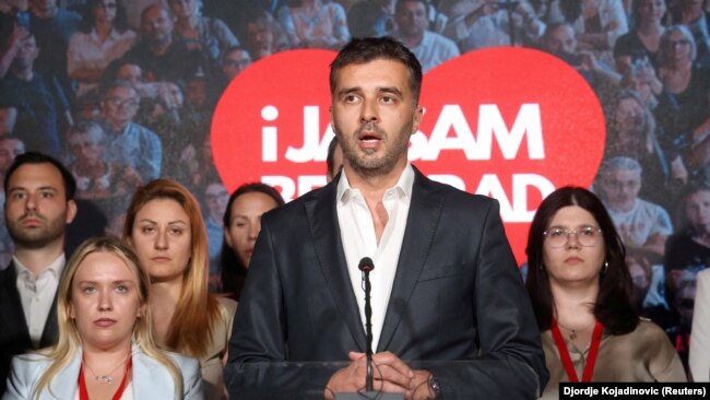 Kandidati për kryetar të Beogradit, Savo Manojlloviq.
