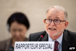 ریچارد بنت گزارش‌گر ویژۀ سازمان ملل متحد برای حقوق بشر افغانستان