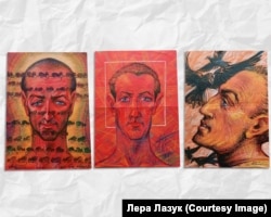 Pikturat që artisti Ales Pushkin i bëri gjatë kohës sa ishte në burg.