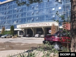 Отель Miran International. Нажмите, чтобы узнать подробнее о том, как отель связан с кланом Абдукадыр и семьёй президента Узбекистана Шавката Мирзиёева. Фото: OCCRP