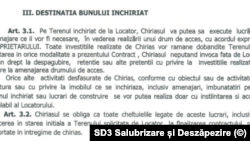 Extras din contractul nr. 3537/14.11.2019, încheiat între SD3 Salubrizare Deszăpezire și Edificia Star Construct SRL.