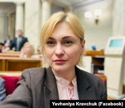 Євгенія Кравчук, народна депутатка від «Слуги народу», заступниця голови комітету ВР з питань гуманітарної та інформаційної політики
