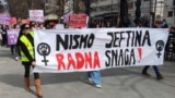 Protest povodom Međunarodnog dana žena u Banja Luci, 8. mart 2023.