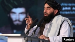 ذبیح الله مجاهد سخنگوی حکومت طالبان 
